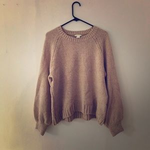 H&M Ballon Sleeve Sweater